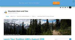 Desktop Screenshot of mountainmomandtots.com